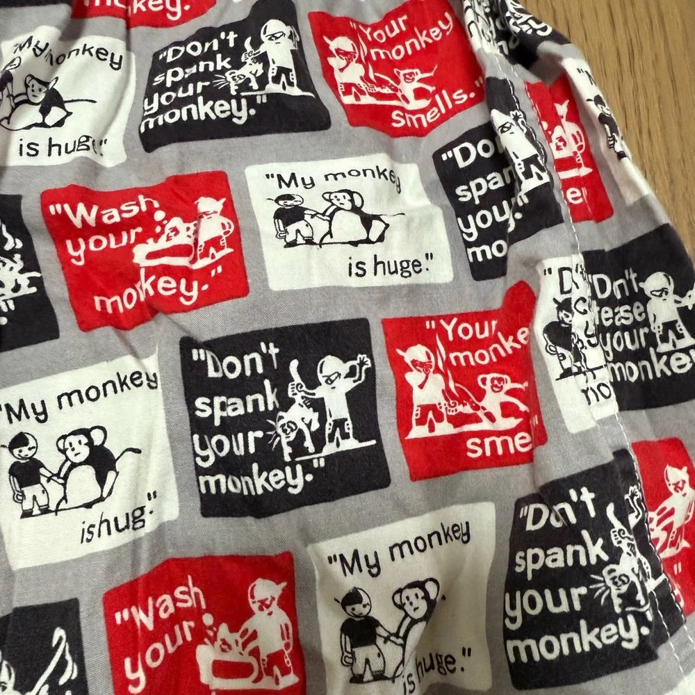 Set of Three Assorted Men’s Size Large Boxer Shorts in Funny Patterns